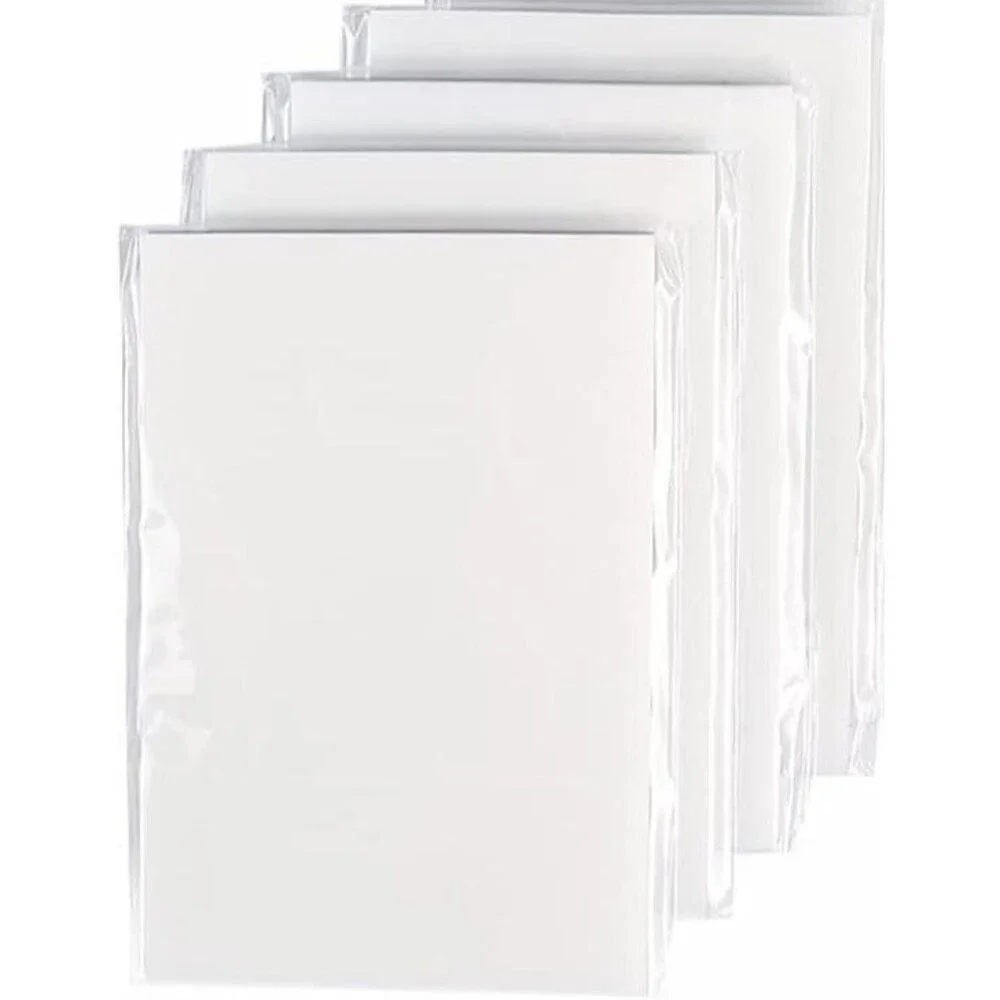 Transparent Sticky Note Pads - 200 Pcs Waterproof Self-Adhesive Pad 2